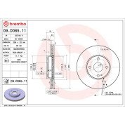 Brembo | Bremsscheibe | 09.D065.11
