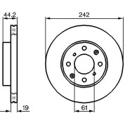 BOSCH | Bremsscheibe | 0 986 478 503