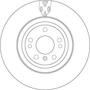 TRW | Bremsscheibe | DF6833S