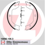 Zimmermann | Bremsbackensatz, Feststellbremse | 10990.106.3