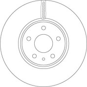TRW | Bremsscheibe | DF6811