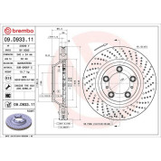 Brembo | Bremsscheibe | 09.D933.11