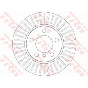 TRW | Bremsscheibe | DF6255