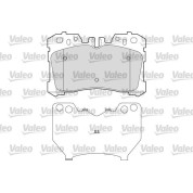 Valeo | Bremsbelagsatz, Scheibenbremse | 601654