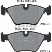 Textar | Bremsbelagsatz, Scheibenbremse | 2199003