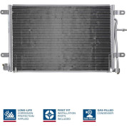 Nissens | Kondensator, Klimaanlage | 94851