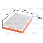 Valeo | Luftfilter | 585377