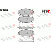 FTE | Bremsbelagsatz, Scheibenbremse | 9010545