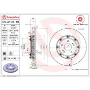 Brembo | Bremsscheibe | 09.A193.13