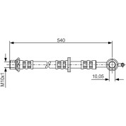 BOSCH | Bremsschlauch | 1 987 476 834