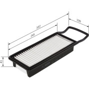 BOSCH | Luftfilter | 1 987 429 191