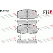 FTE | Bremsbelagsatz, Scheibenbremse | 9010856
