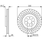 BOSCH | Bremsscheibe | 0 986 479 648