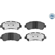 Meyle | Bremsbelagsatz, Scheibenbremse | 025 246 3217/PD