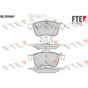 FTE | Bremsbelagsatz, Scheibenbremse | 9010898
