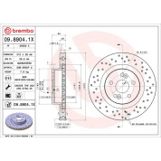 Brembo | Bremsscheibe | 09.8904.1X