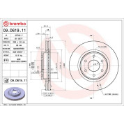 Brembo | Bremsscheibe | 09.D619.11