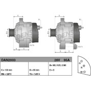 Denso | Generator | DAN502