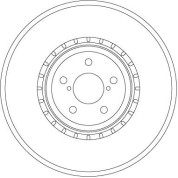 TRW | Bremsscheibe | DF6923S