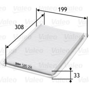 Valeo | Luftfilter | 585214