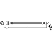 Metzger | Bremsschlauch | 4110101