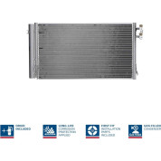 Nissens | Kondensator, Klimaanlage | 94873