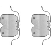 BOSCH | Zubehörsatz, Scheibenbremsbelag | 1 987 474 725