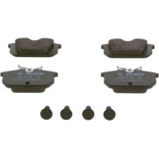 BOSCH | Bremsbelagsatz, Scheibenbremse | 0 986 491 030