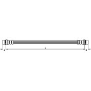 Metzger | Bremsschlauch | 4110929