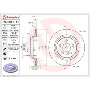 Brembo | Bremsscheibe | 09.C941.11