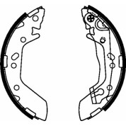 Textar | Bremsbackensatz | 91059600