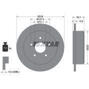 Textar | Bremsscheibe | 92227700