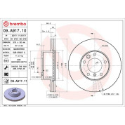 Brembo | Bremsscheibe | 09.A917.11