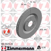 Zimmermann | Bremsscheibe | 180.3029.20