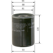 BOSCH | Ölfilter | 0 986 452 064