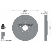 Textar | Bremsscheibe | 92278903