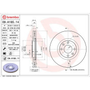 Brembo | Bremsscheibe | 09.A185.11