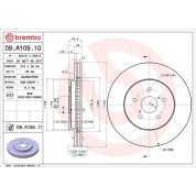 Brembo | Bremsscheibe | 09.A109.11