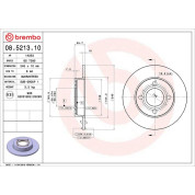 Brembo | Bremsscheibe | 08.5213.10