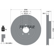 Textar | Bremsscheibe | 92177105