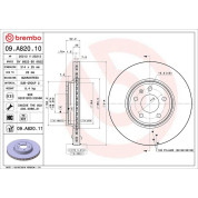 Brembo | Bremsscheibe | 09.A820.11