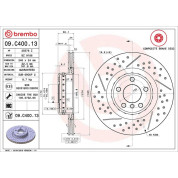 Brembo | Bremsscheibe | 09.C400.13