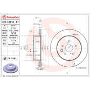 Brembo | Bremsscheibe | 09.C930.11