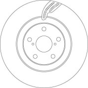 TRW | Bremsscheibe | DF6792S