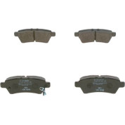 BOSCH | Bremsbelagsatz, Scheibenbremse | 0 986 494 369