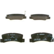 BOSCH | Bremsbelagsatz, Scheibenbremse | 0 986 424 383