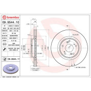 Brembo | Bremsscheibe | 09.9544.11