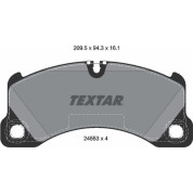 Textar | Bremsbelagsatz, Scheibenbremse | 2455301