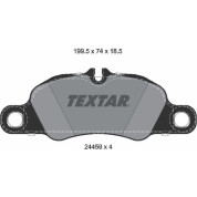 Textar | Bremsbelagsatz, Scheibenbremse | 2445901