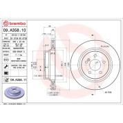Brembo | Bremsscheibe | 09.A358.11